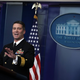 Physician to President Donald Trump Dr. Ronny Jackson speaks during the daily White House press briefing at the James Brady Press Briefing Room of the White House on Jan. 16, 2018, in Washington, D.C.